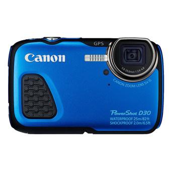 Canon PowerShot D30 Waterproof Blue Digital Camera  