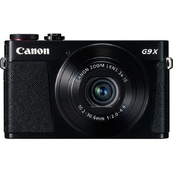 Canon PowerShot G9 X - 20.2 MP - Optical Zoom 3x- - Hitam  