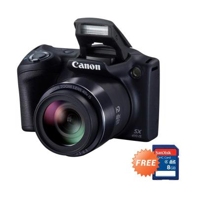 Canon PowerShot SX410 IS Kamera Pocket + SDHC Memory Card 8 GB