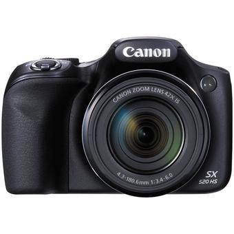 Canon PowerShot SX520 Digital Camera (Black)  