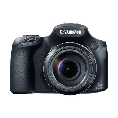 Canon PowerShot SX60 HS Hitam Kamera Pocket + Memory Card SDHC 8 GB