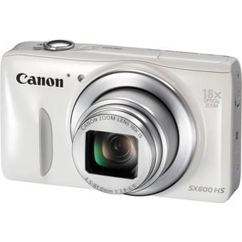 Canon PowerShot SX600 HS 16.0 MP 18x Digital Camera White  