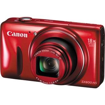 Canon PowerShot SX600 HS 16.0 MP 18x Red  