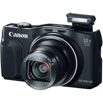 Canon PowerShot SX700 HS 16.1 MP Digital Camera Black  