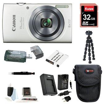 Canon Powershot ELPH 160 with 32GB Accessory Bundle White  