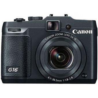 Canon Powershot G16 Digital Camera Black  