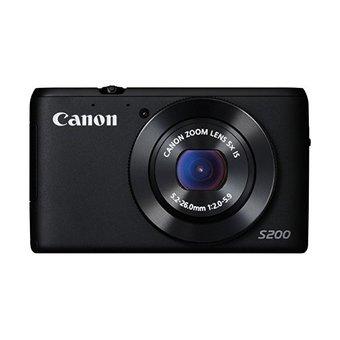 Canon Powershot S200 10.1MP 5x Optical Zoom Digital Camera (Black)  
