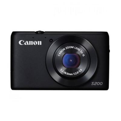 Canon Powershot S200 Hitam Kamera