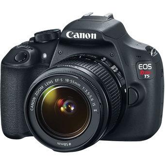 Canon T5 EF-S 18 MP DSLR Camera Body Only (Black) (Intl)  