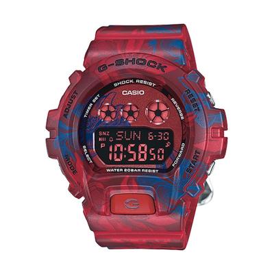 Casio G-SHOCK GMD-S6900F-4DR Floral Red Jam Tangan Pria