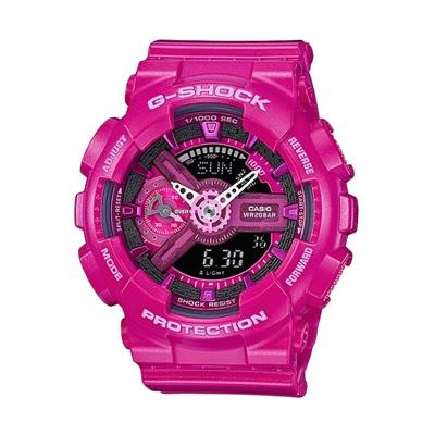 Casio G-Shock GMA-S110MP-4A3DR Dark Pink Jam Tangan Pria