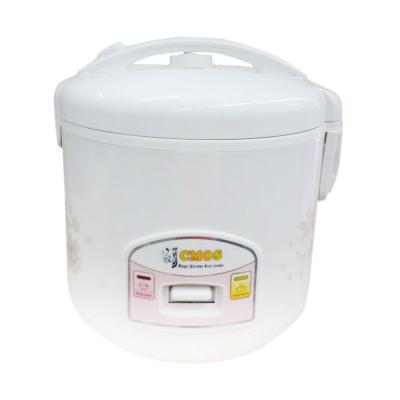 Cmos CR 20 LJ White Pink Rice Cooker [1.2 L]
