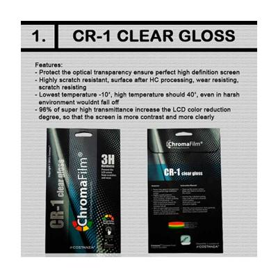 Coztanza CR-1 Clear Gloss Anti Gores for Advan S5G