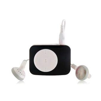 Cute Clip-On MP3 Player with TF Card Reader Black  