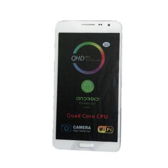 DG-Note Q 599 Dual SIM - Putih - Free Flip Cover+Screen Protector  