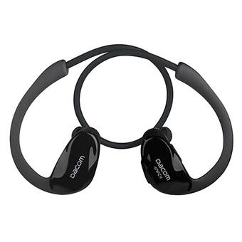 Dacom Athlete NFC Bluetooth Headset BT4.0 Wireless Stereo Headphone Music Earphones With MIC - Yellow (Intl)  