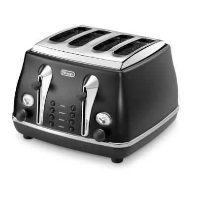 DeLonghi CTO4003 BK Toaster - Hitam