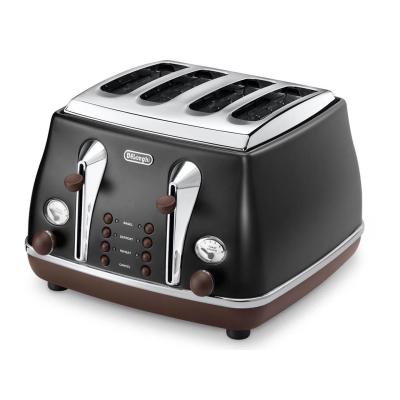 DeLonghi CTOV 4003.BK Icona Vintage Toasters - Hitam