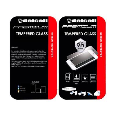 Delcell Premium Tempered Glass Scren Protector for Sony Xperia Z1 Bonus Touch U Holder