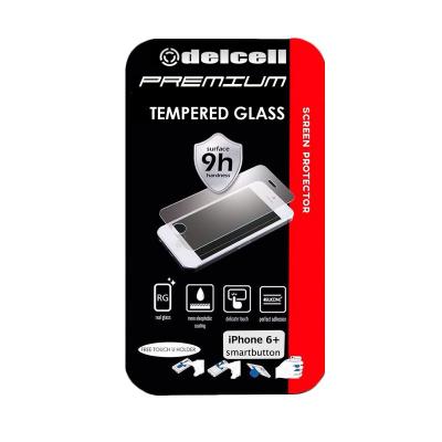 Delcell Tempered Glass Screen Protector for iPhone 6 Plus