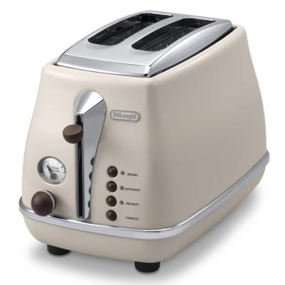 Delonghi CTOV 2003.BG Icona Vintage Toasters - Beige