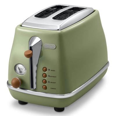 Delonghi CTOV 2003.GR Icona Vintage Toasters - Hijau