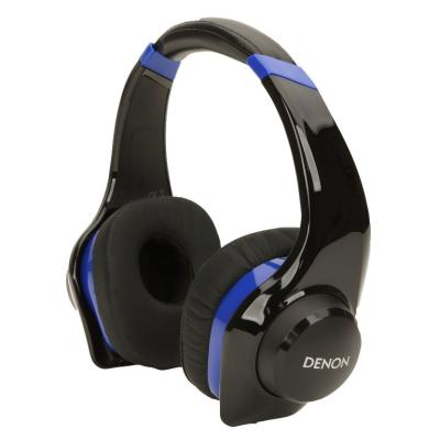 Denon AHD 320 BUEM Headphone Over-the-Ear Headphone - Blue/Black