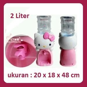 Dispenser Air Minum Pink Hello Kitty 2 liter