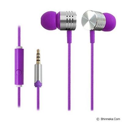 EARFUN Earphone Fashionable Colorful [EF-E4] - Purple