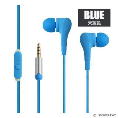 EARFUN Earphone Fashionable Colorful [EF-E8] - Blue