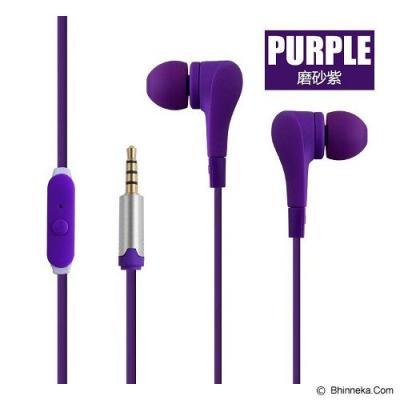 EARFUN Earphone Fashionable Colorful [EF-E8] - Purple