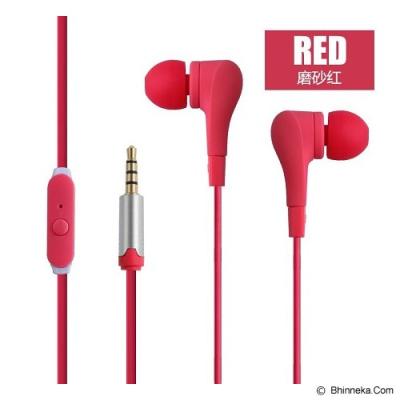 EARFUN Earphone Fashionable Colorful [EF-E8] - Red