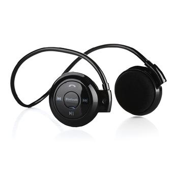 ELENXS Wireless Neckband Mini Bluetooth Headset (Black)  