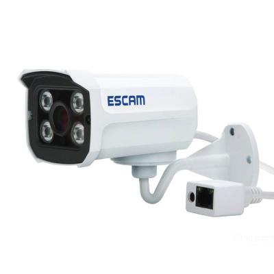 ESCAM Brick QD300 Waterproof Bullet IP Camera CCTV 1/4 Inch 1MP CMOS 720P - Putih