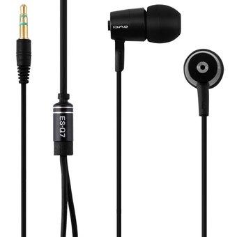 ESQ7 Noise Isolation In-ear Earphone with 1.2m Cable for Smartphones Black (Intl)  