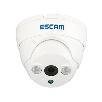 Escam ET QD530 Waterproof Dome IP Camera CCTV 1/4 Inch 1MP CMOS 720P - Putih