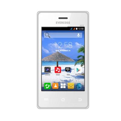 Evercoss A53 Putih Smartphone [512 MB]