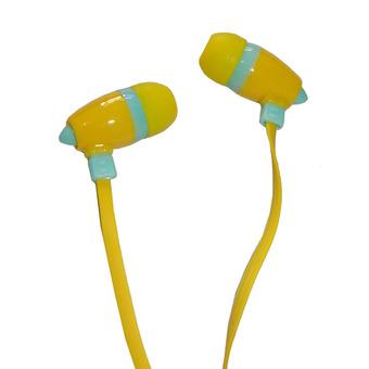 FAK Earphone Stereo X30 - Kuning Biru  