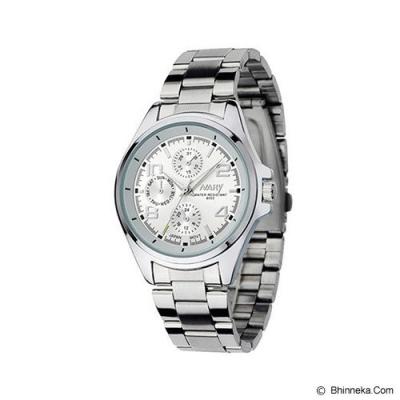 FASHION STREET Exclusive Imports Alloy Stainless Steel Analog Quartz Wrist Watch [642939] - White