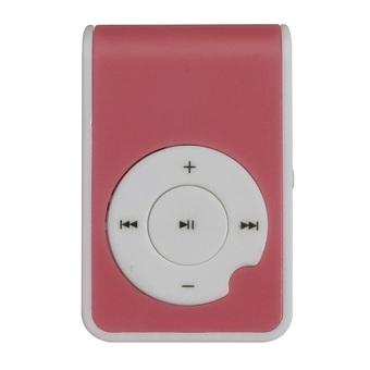 FSH 8GB Mirror Clip Mp3 Music Player (Red) (Intl)  