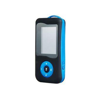 FSH Mini Water Drop Design TF Card MP3 Player (Black/Blue) (Intl)  
