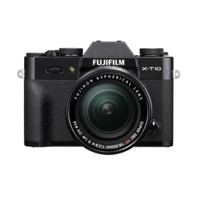 FUJIFILM X-T10 18-55mm lens Mirrorless - Black/Silver Original text