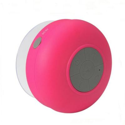 Fang Fang Mini Portable Super Bass Stereo Wireless Bluetooth Speaker for iPhone Samsung Hot Pink