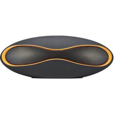 Fang Fang Wireless Bluetooth Portable Stereo Speakers Rugby Speaker For iPhone Samsung Black Orange