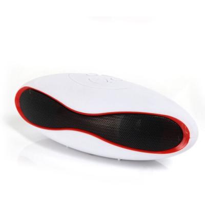Fang Fang Wireless Bluetooth Portable Stereo Speakers Rugby Speaker For iPhone Samsung White Red