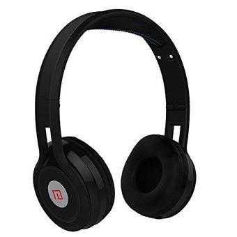 Foldable Headphone Stereo Audio Surround Sound for Earphone with Microphone (Black)(Intl)  