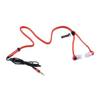 Freeker Portable Chained Style In-ear 3.5mm Earphone Red  