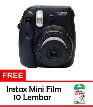Fujifilm Instax Mini 8 Instan Camera (Black)