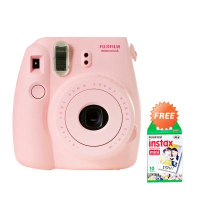 Fujifilm Instax Mini 8 Pink Kamera Instax + Paper Pack