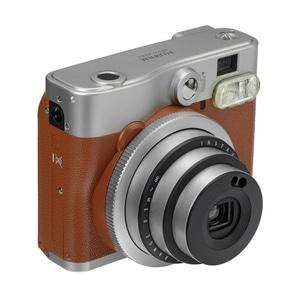 Fujifilm Instax Mini 90 Neo Classic Instant Camera/Kamera Brown/Coklat
